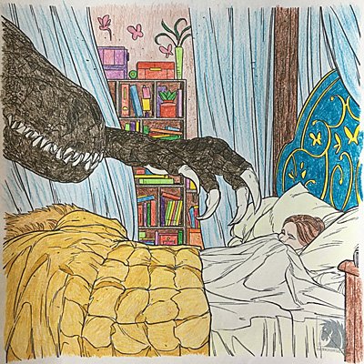 Weird and wonderful coloring books to help fill your time