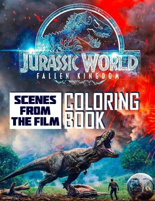 Jurassic world fallen kingdom coloring book by collin phill