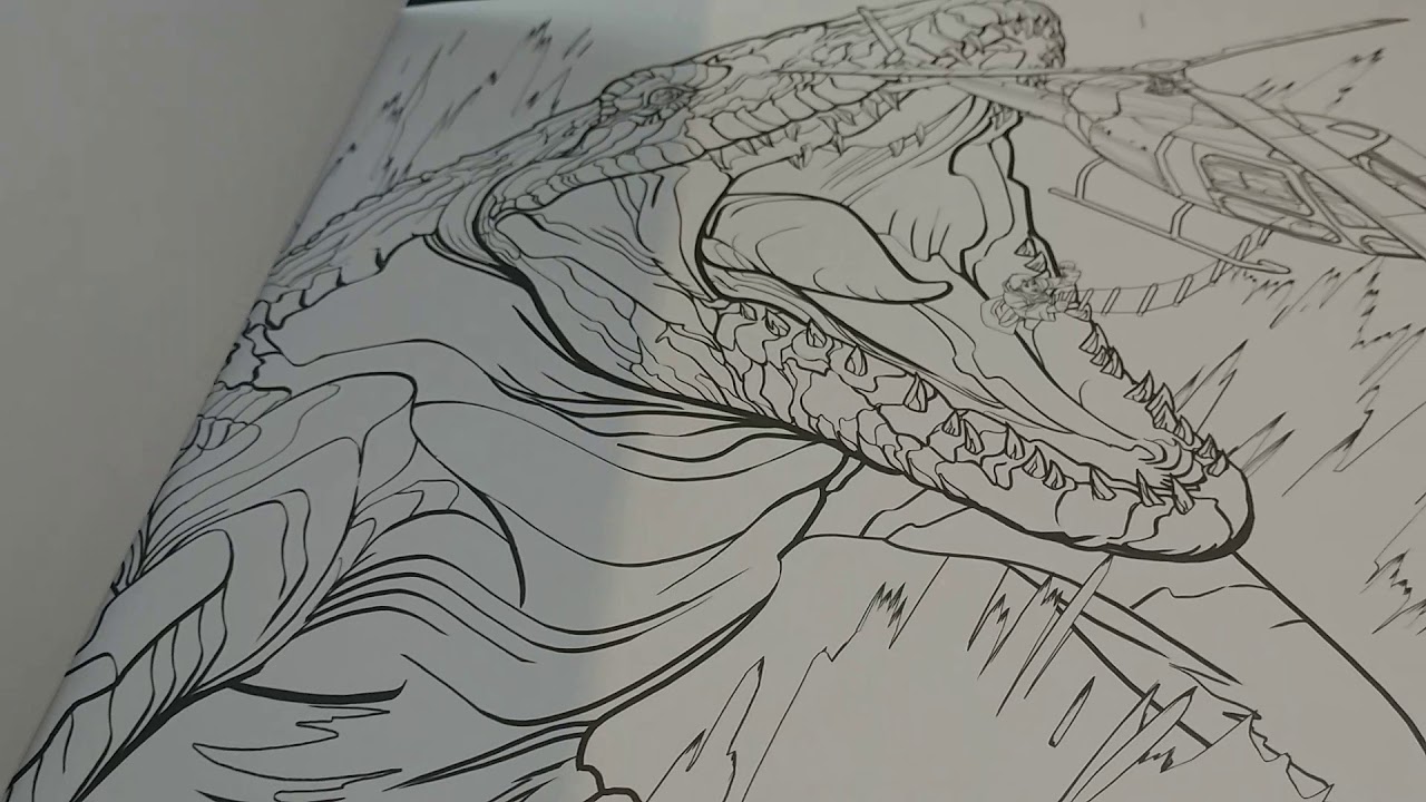 Parents and collectors guide to jurassic world fallen kingdo adult coloring book