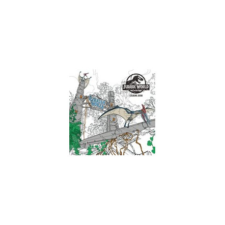 Jurassic world fallen kingdom coloring book tp