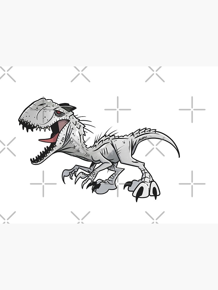 Indominus rex art board print for sale by michael spiers