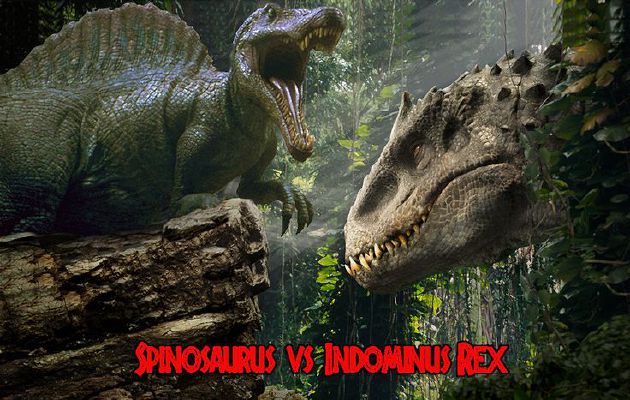 Spinosaurus vs indominus rex
