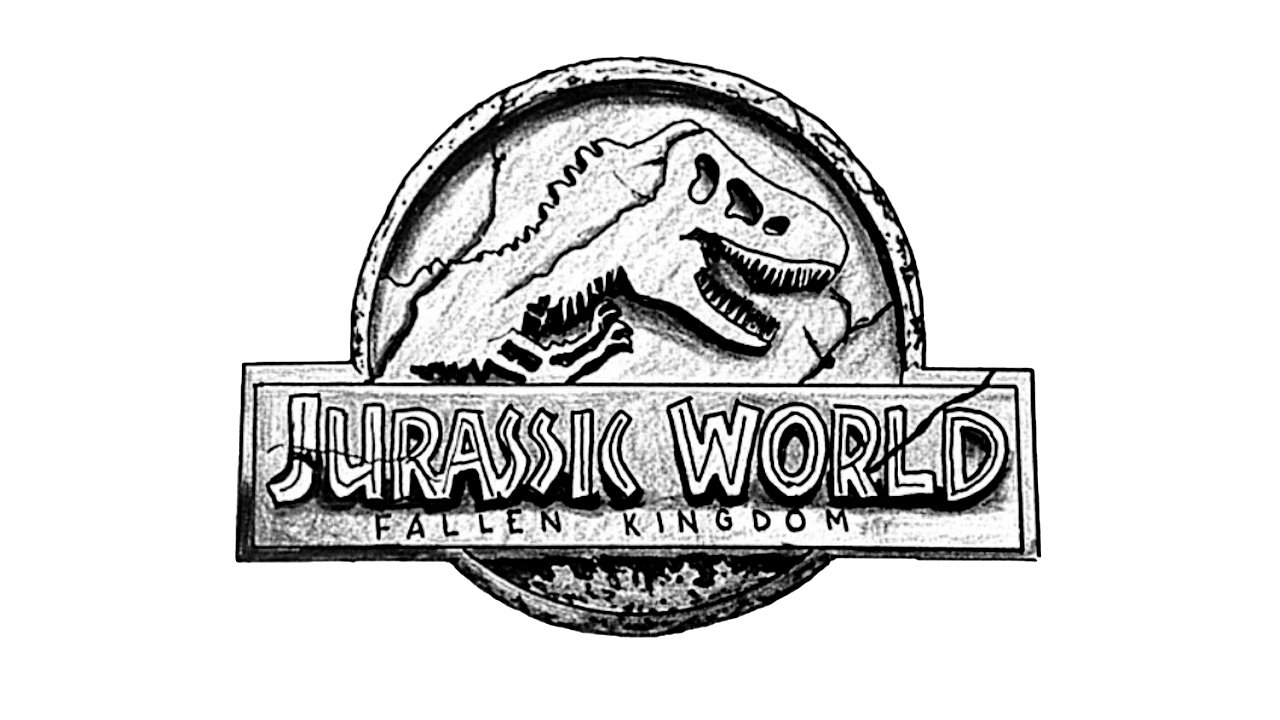 How to draw stuff on x how to draw the jurassic world fallen kingdom logo httpstcojepioodmg jurassicworld drawing howtodraw httpstcosuehrvwvn x