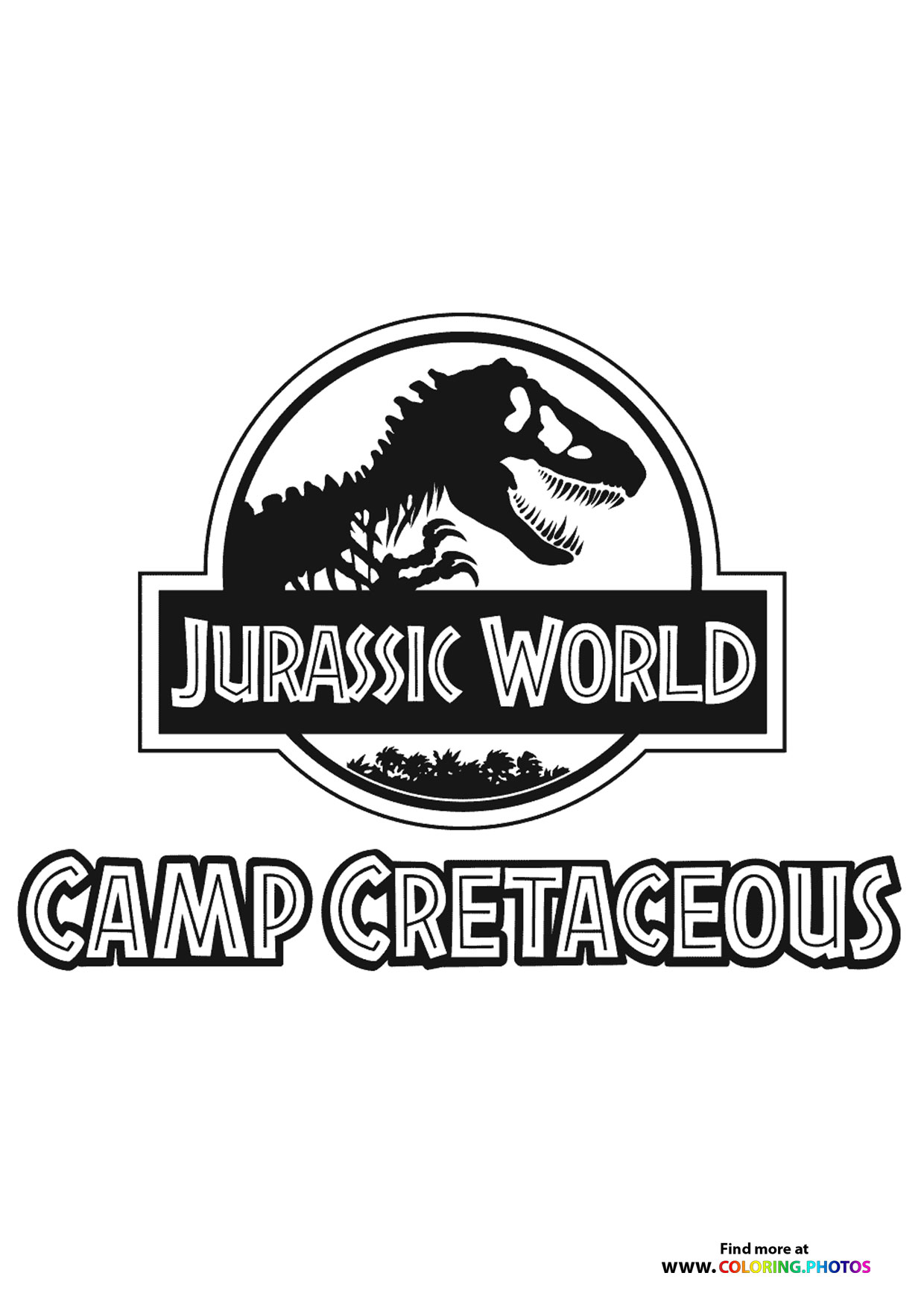 Jurassic world camp cretaceous logo