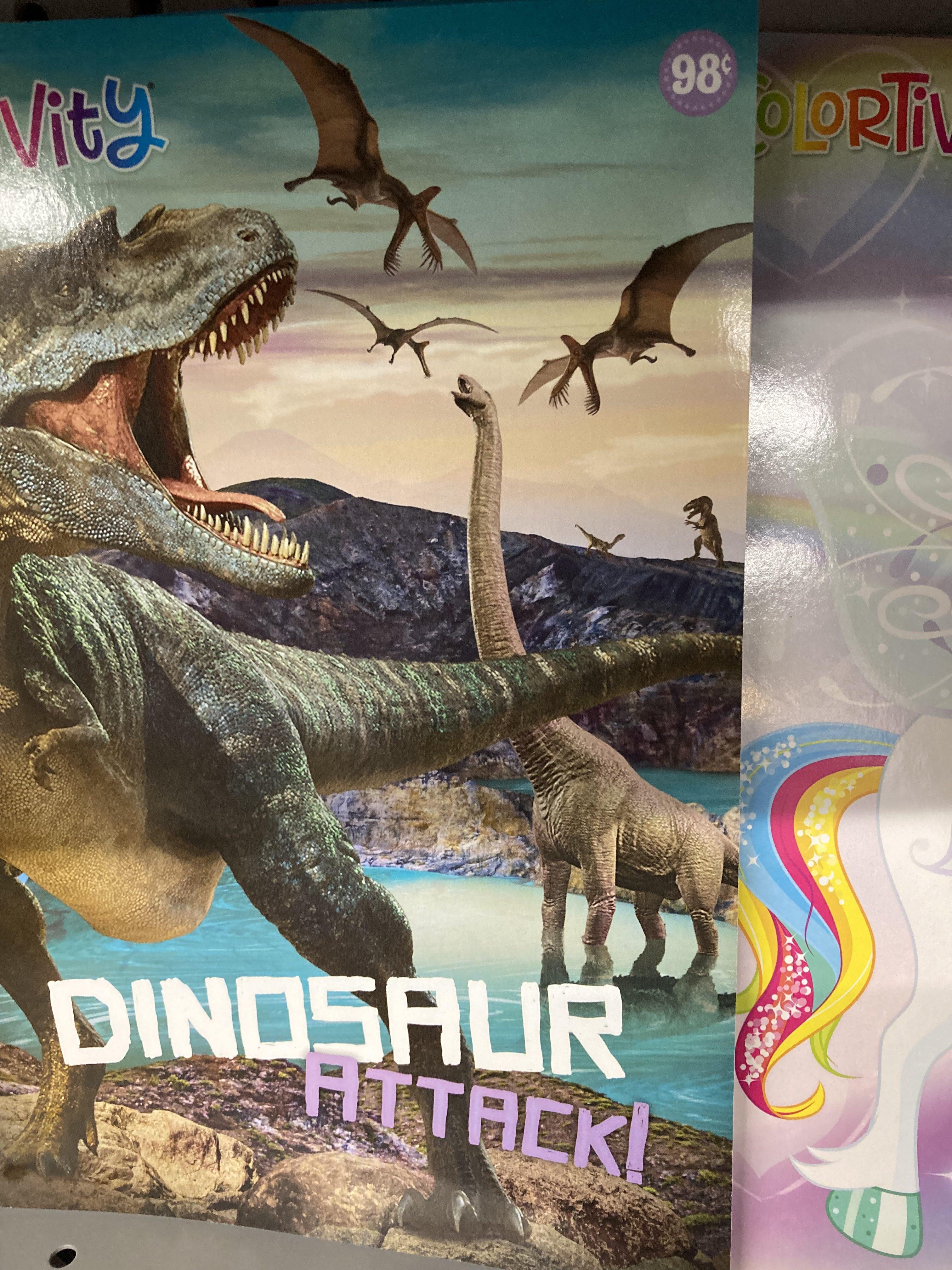 Generic dinosaur coloring book casually using the jwe dreadnoughtus and gorgon rjurassicworldevo