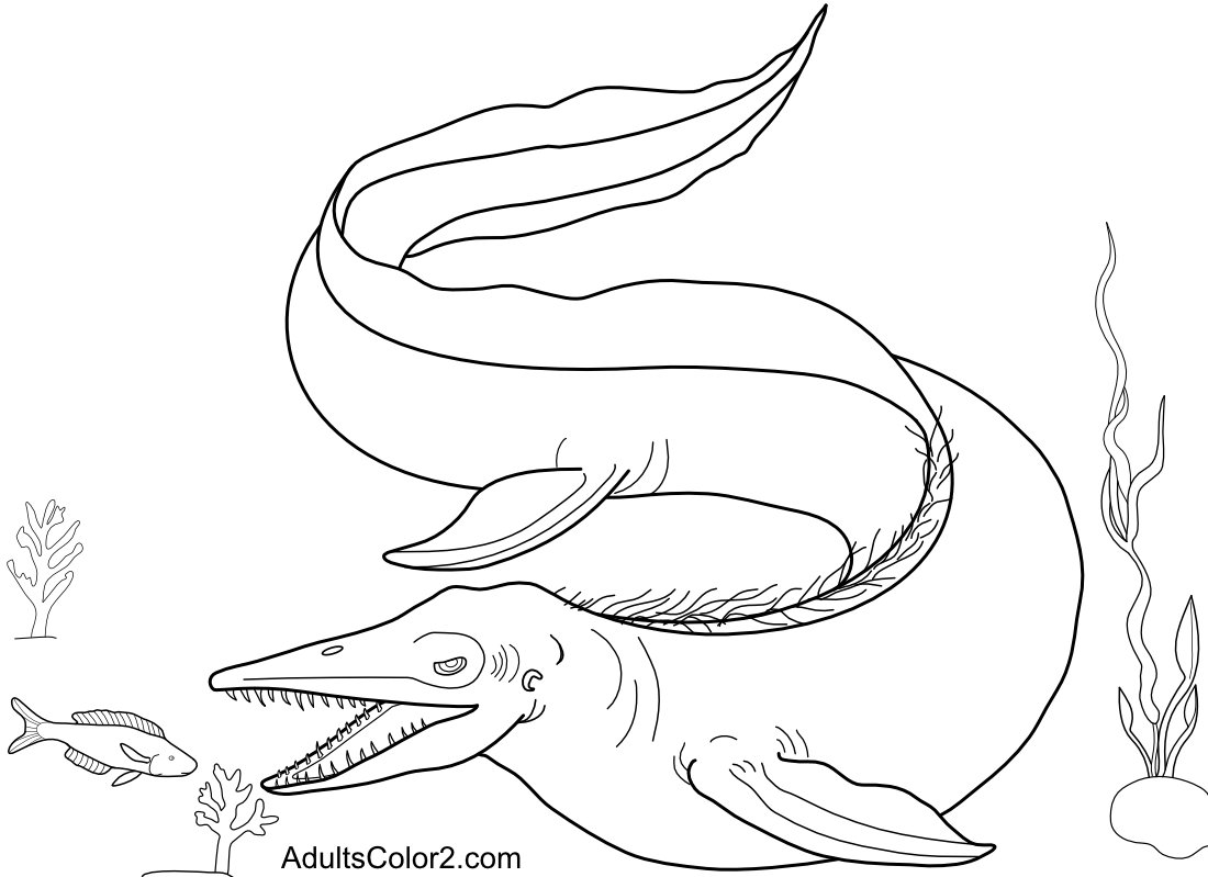 Dinosaur coloring pagesextinct monsters