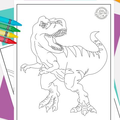 Jurassic world coloring pages kids activities blog
