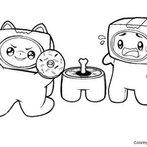 Lankybox coloring pages printable for free download