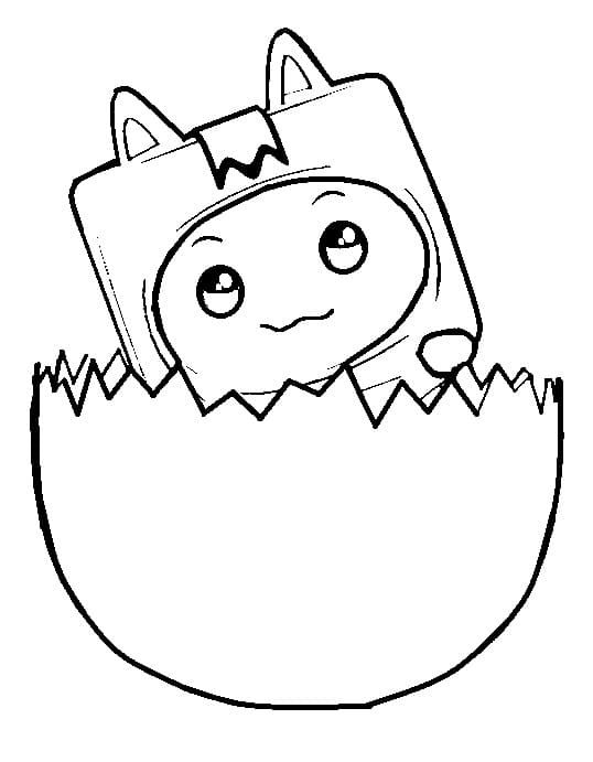 Lankybox coloring pages