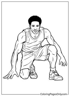 Justin jefferson coloring pages