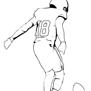 Justin jefferson coloring pages printable for free download