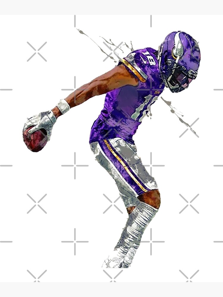 Justin jefferson canvas print for sale by sportyfan