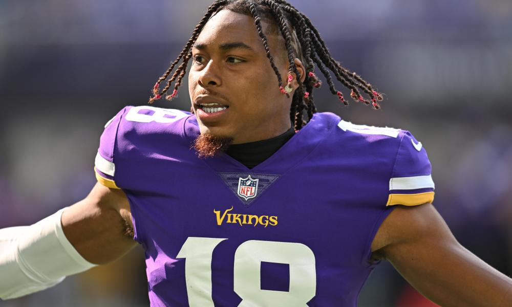Vikings vs saints oconnell needs to get jefferson more involved