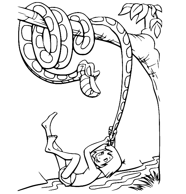 Jungle book coloring pages printable for free download