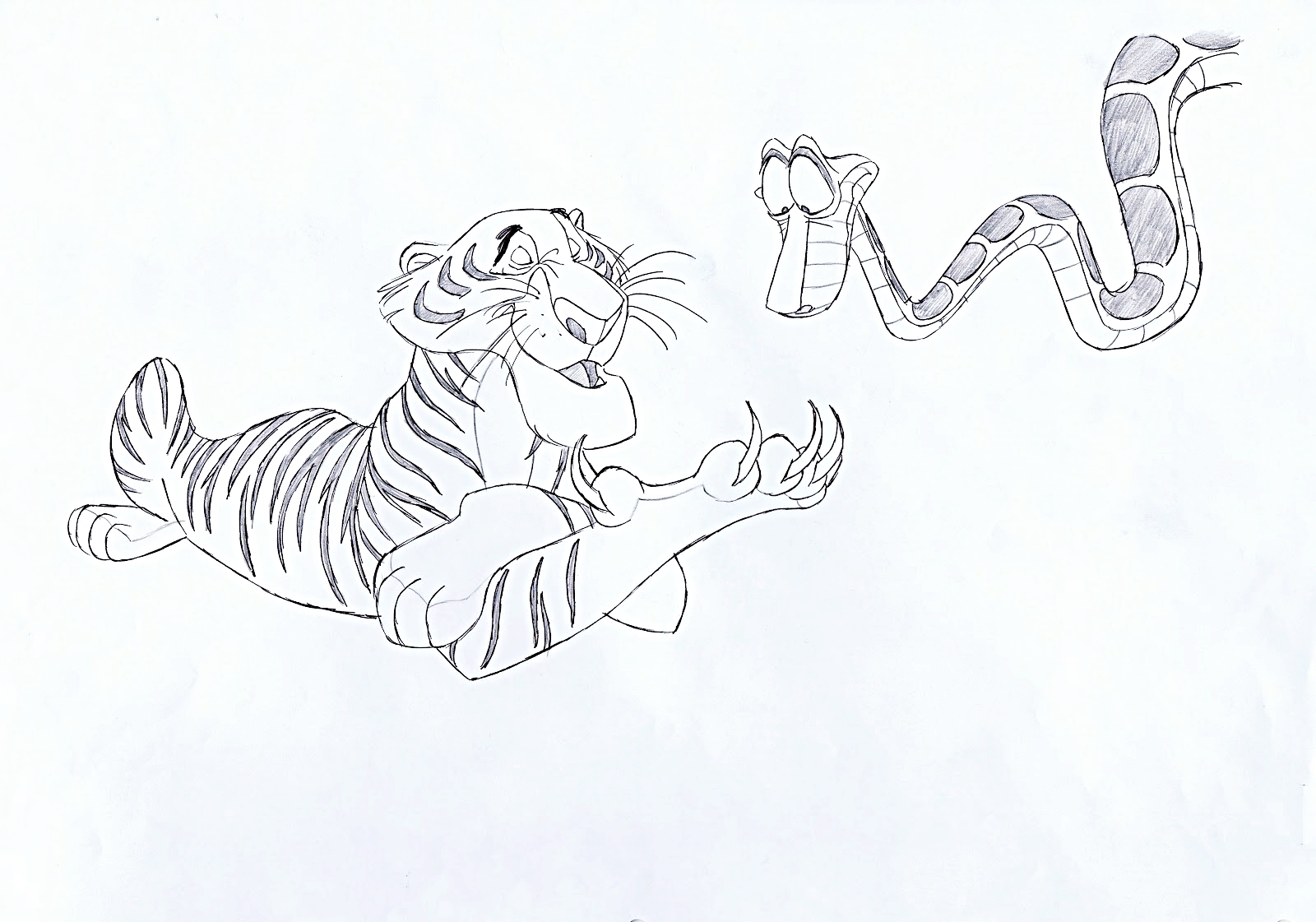 Walt disney sketches
