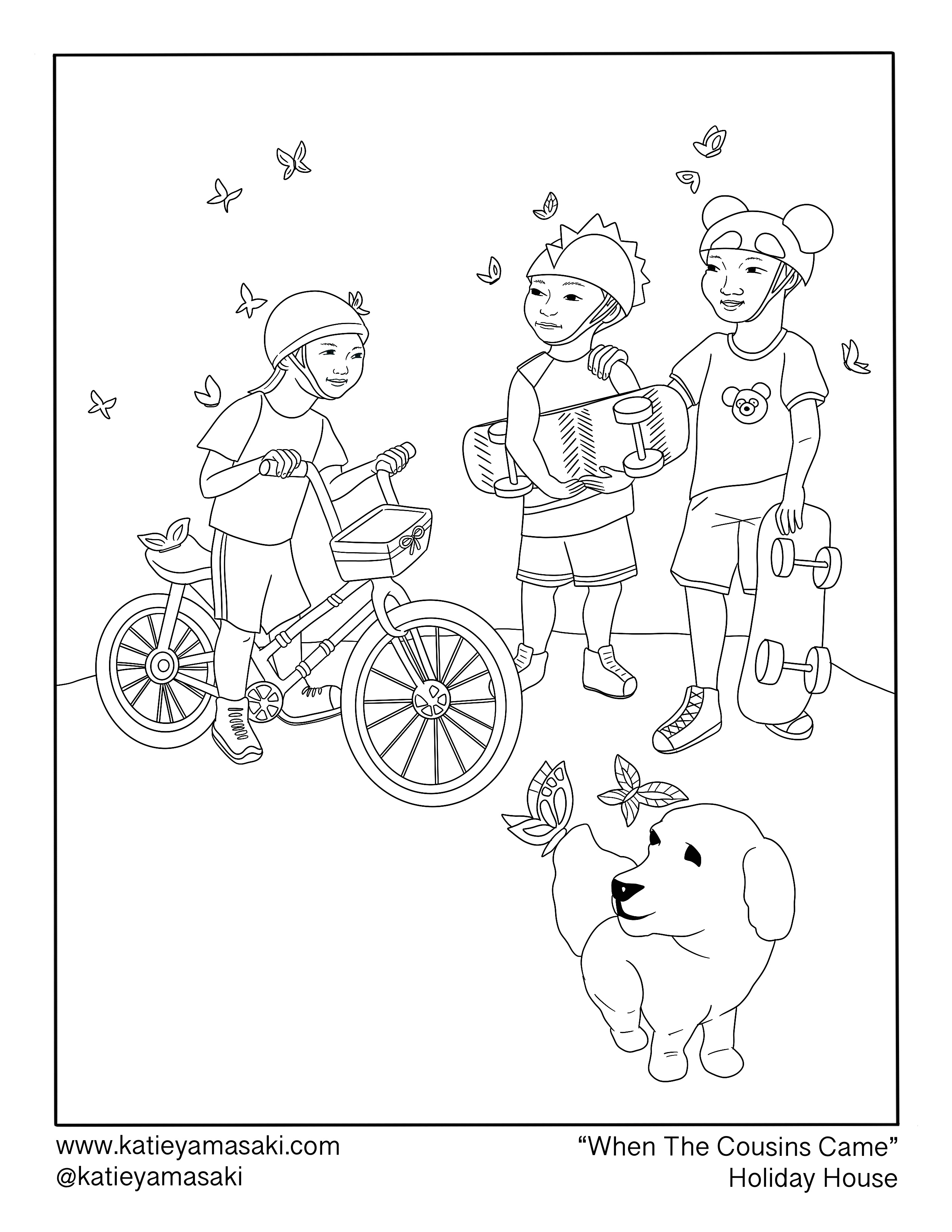 Coloring sheets â katie yamasaki