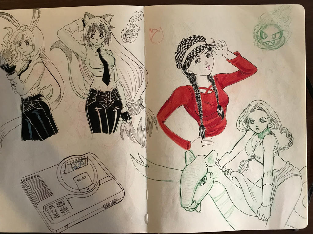 Sketchbook by blue