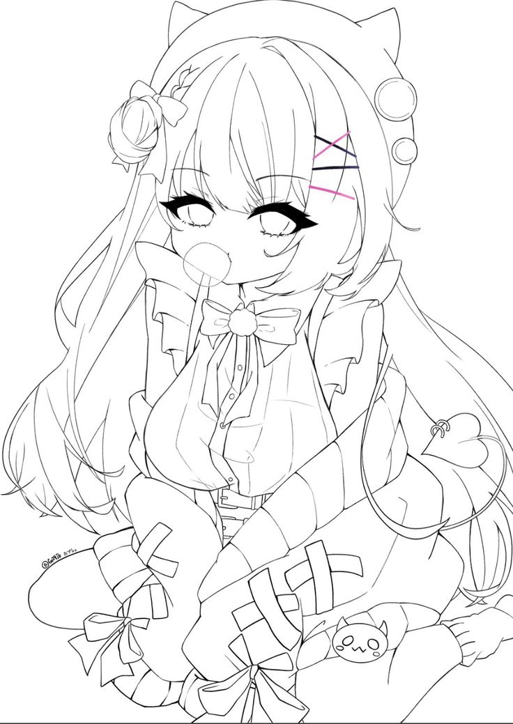Pin by coluna on anime coloring book art cute drawings anime poses reference