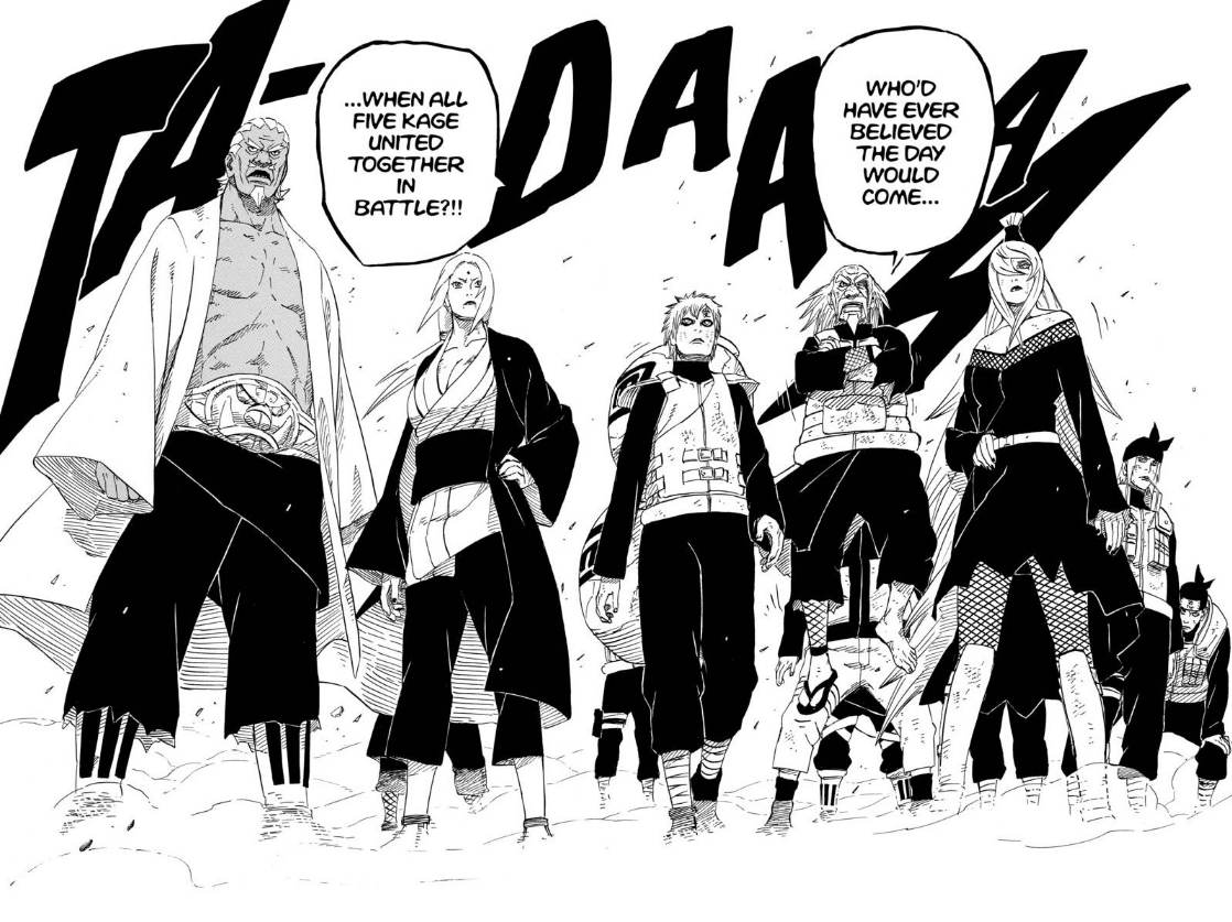 Old kage vs new kage who wins rboruto