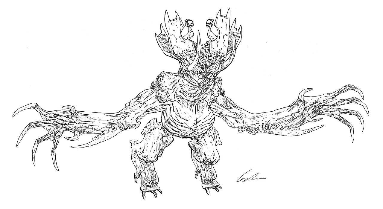 Kaiju concept art