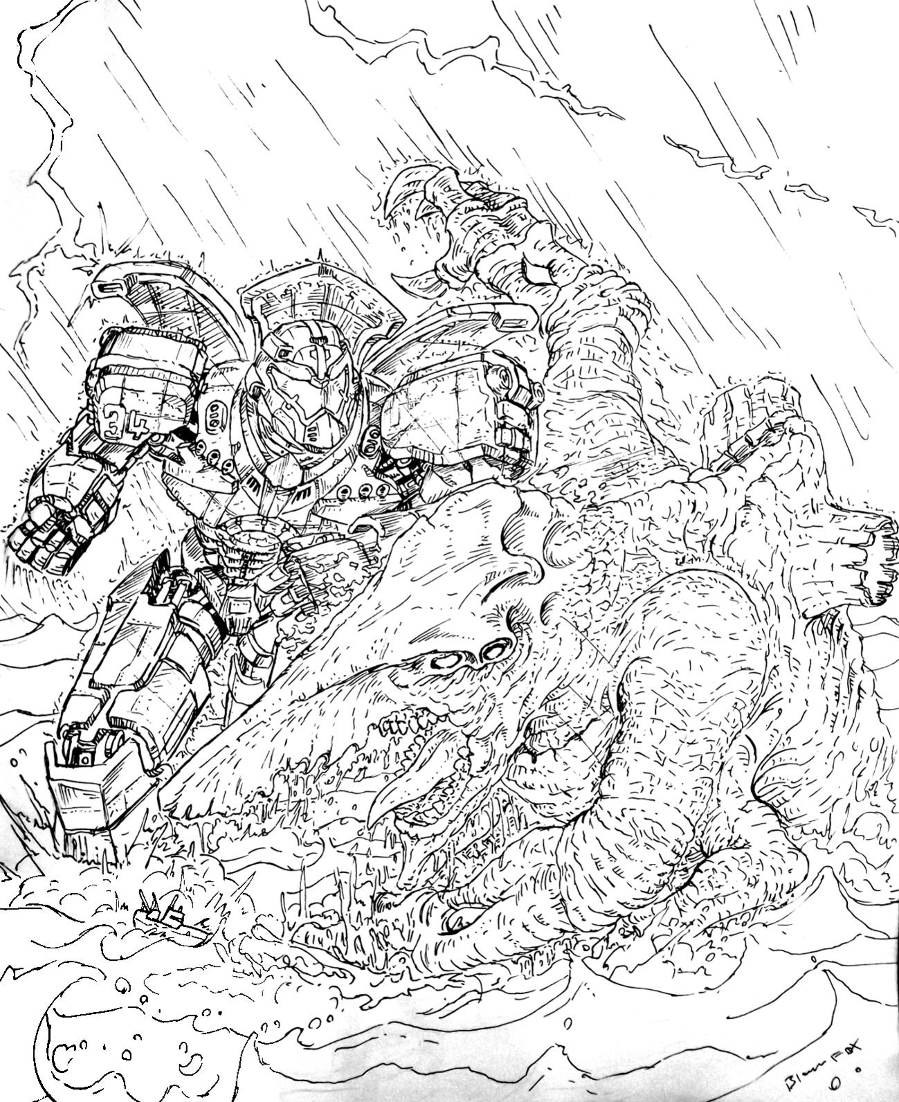 Pacific rim by guliermo del toro page