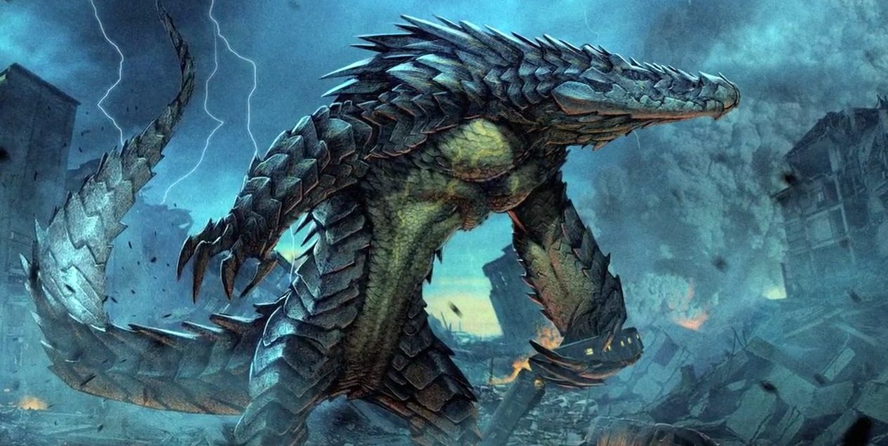 Pacific rim kaiju ncept art