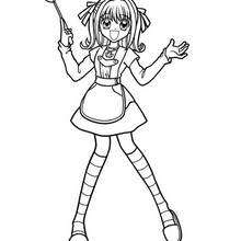Kaito coloring pages
