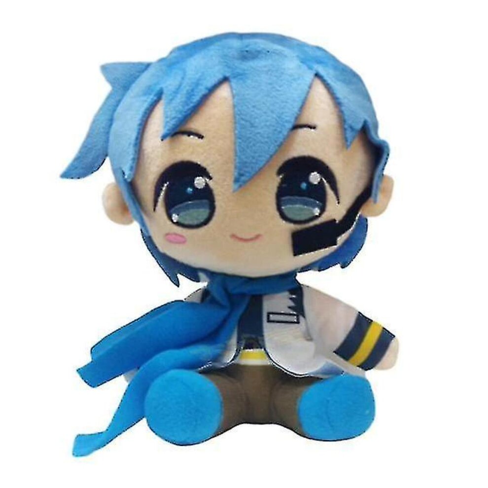 Cm anime plush hatsune plush toy japan anime pelushie miku kaito soft pillow for children blue on