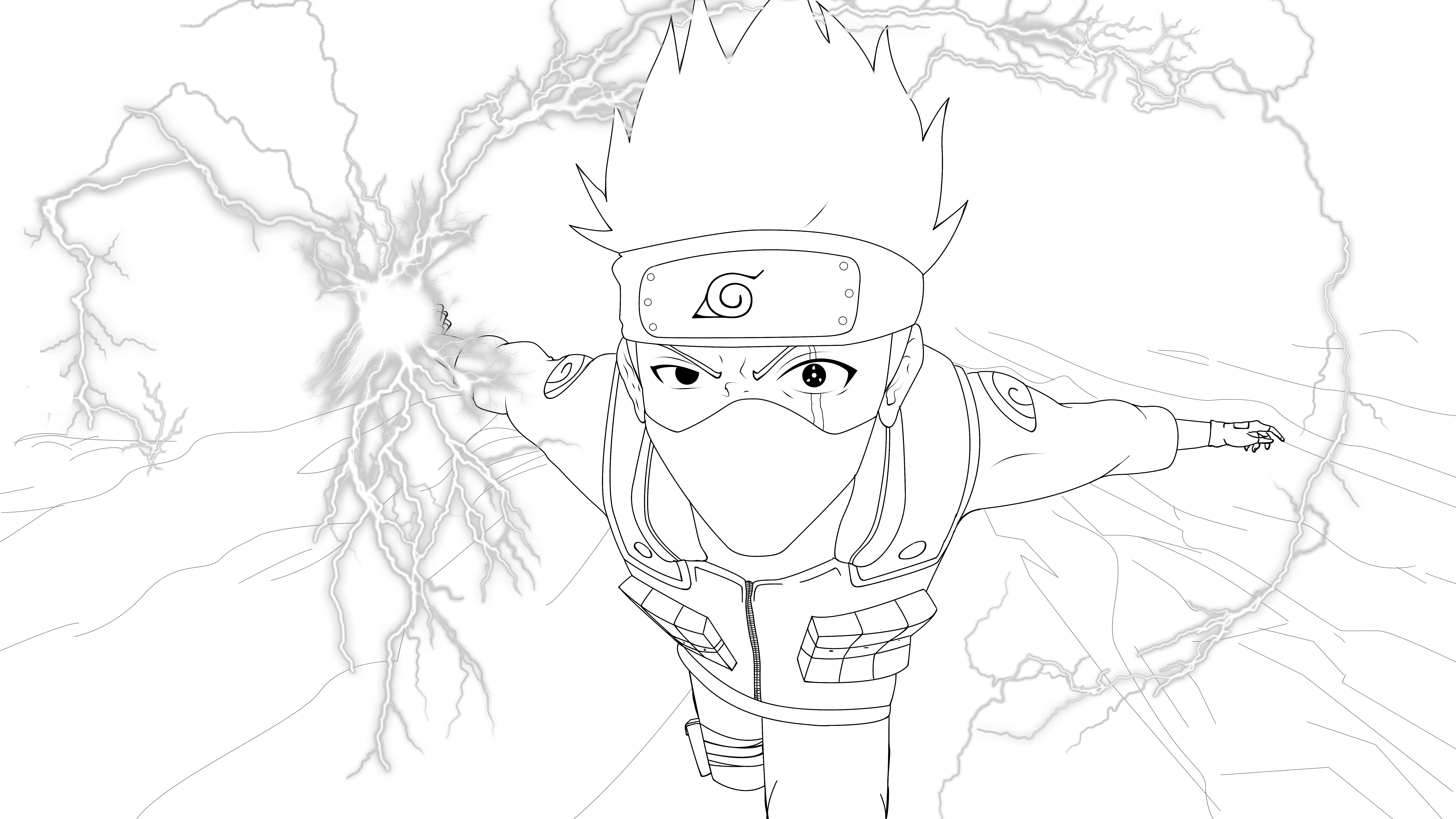 Hatake kakashi line