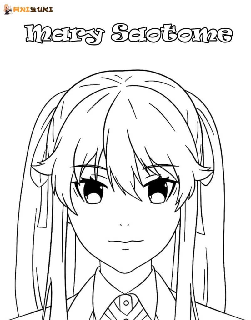 Kakegurui coloring pages