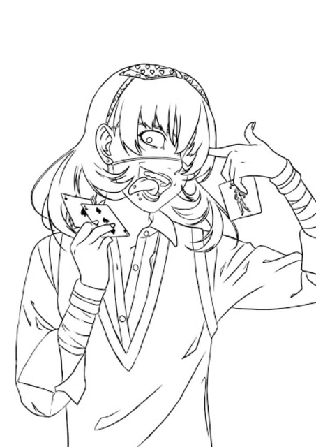 About how to draw kakegurui google play version