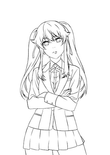 How to draw kakegurui