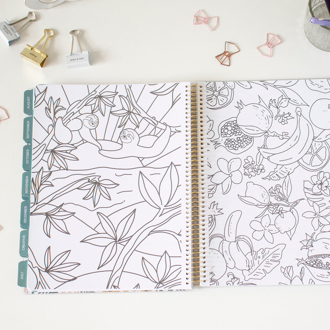 Ultimate planner calendar interchangeable cover