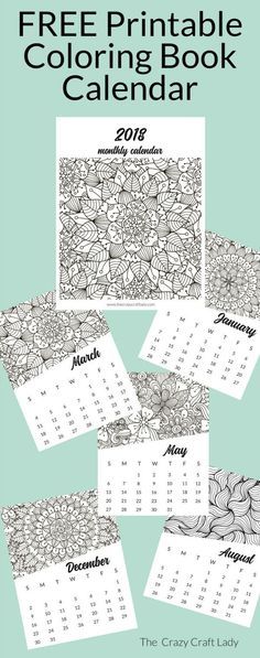 Free printable coloring calendar coloring calendar printable coloring book printable calendar pages