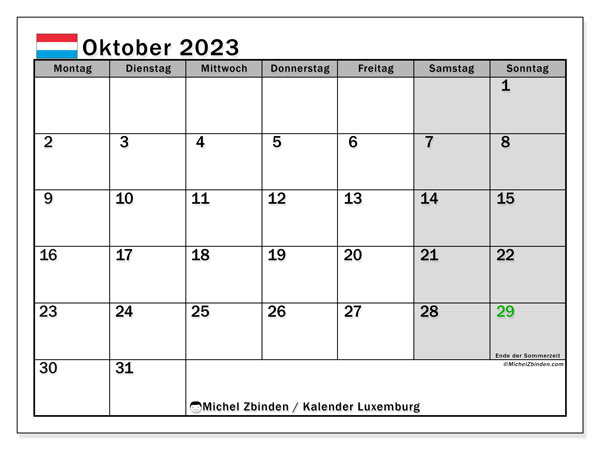 Printable calendar
