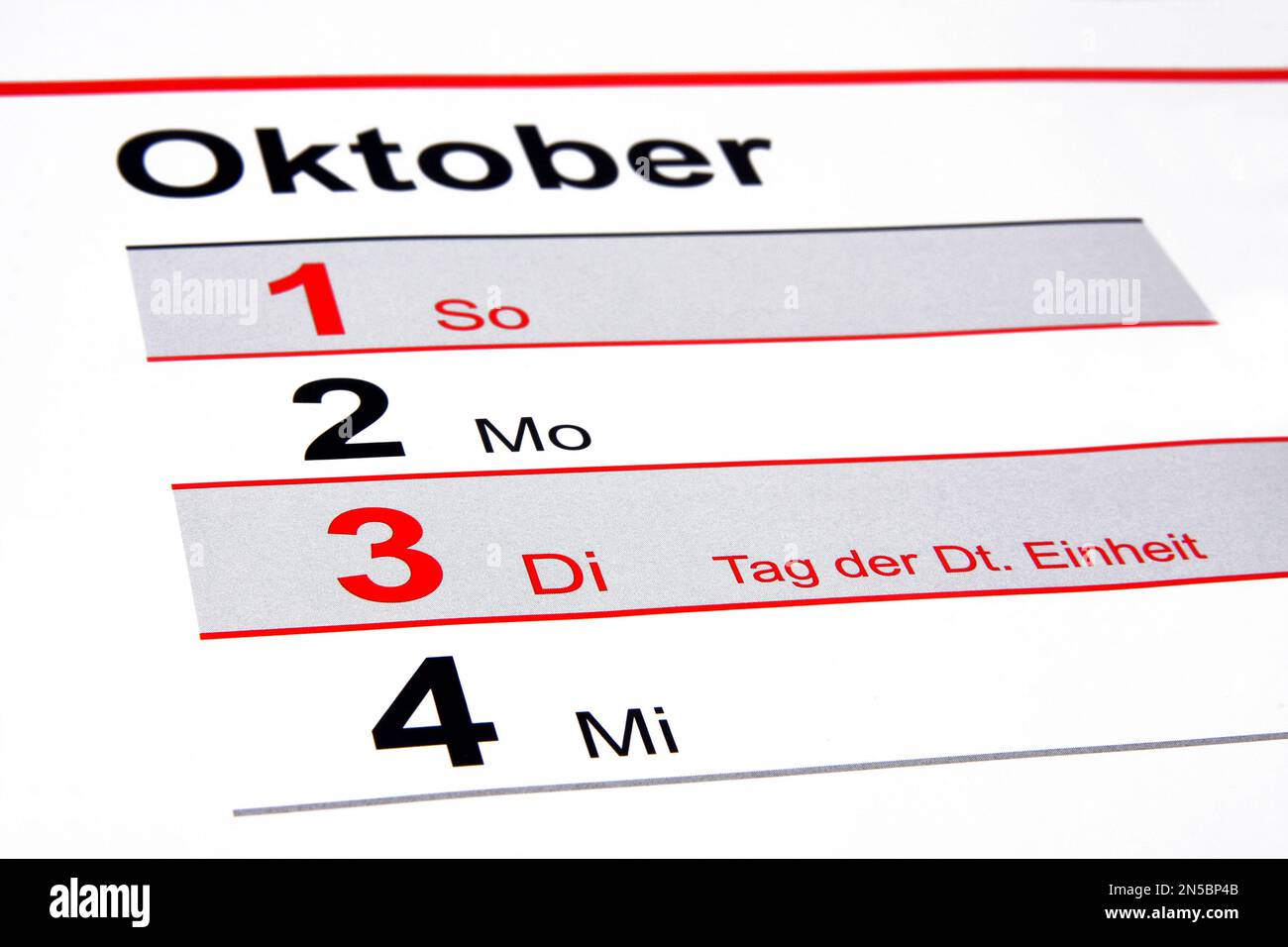 German calendar hi