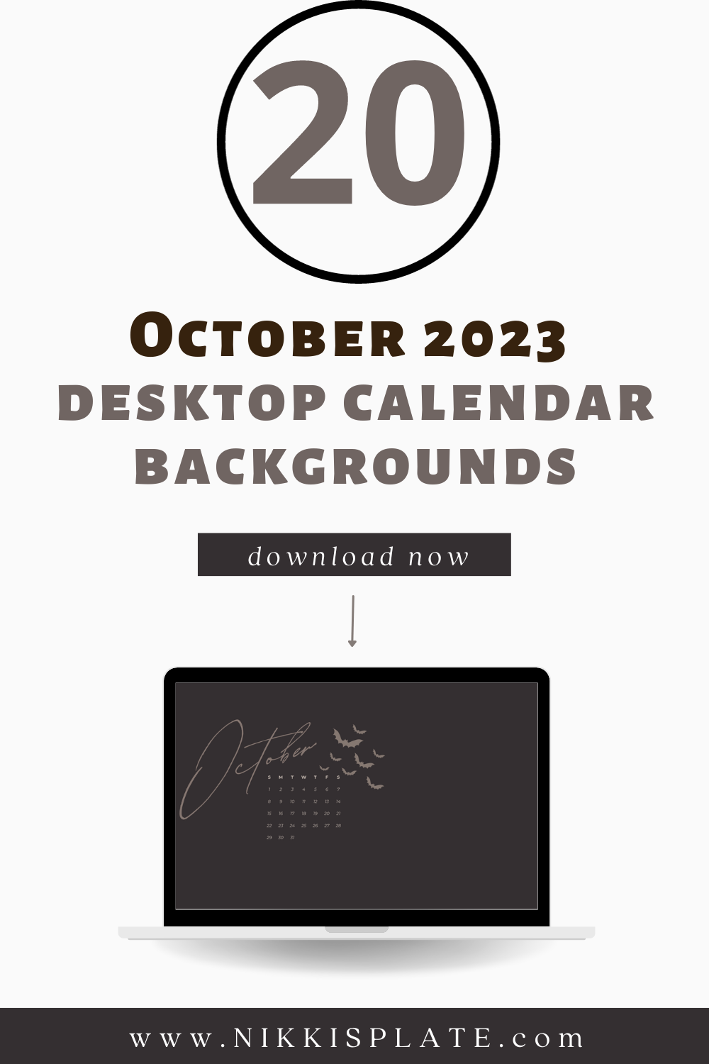 Free october desktop calendar backgrounds easy download