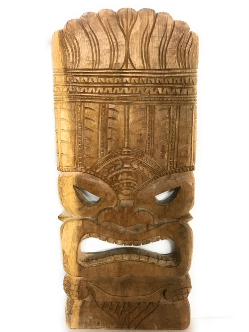 Tiki mask ocean tiki god