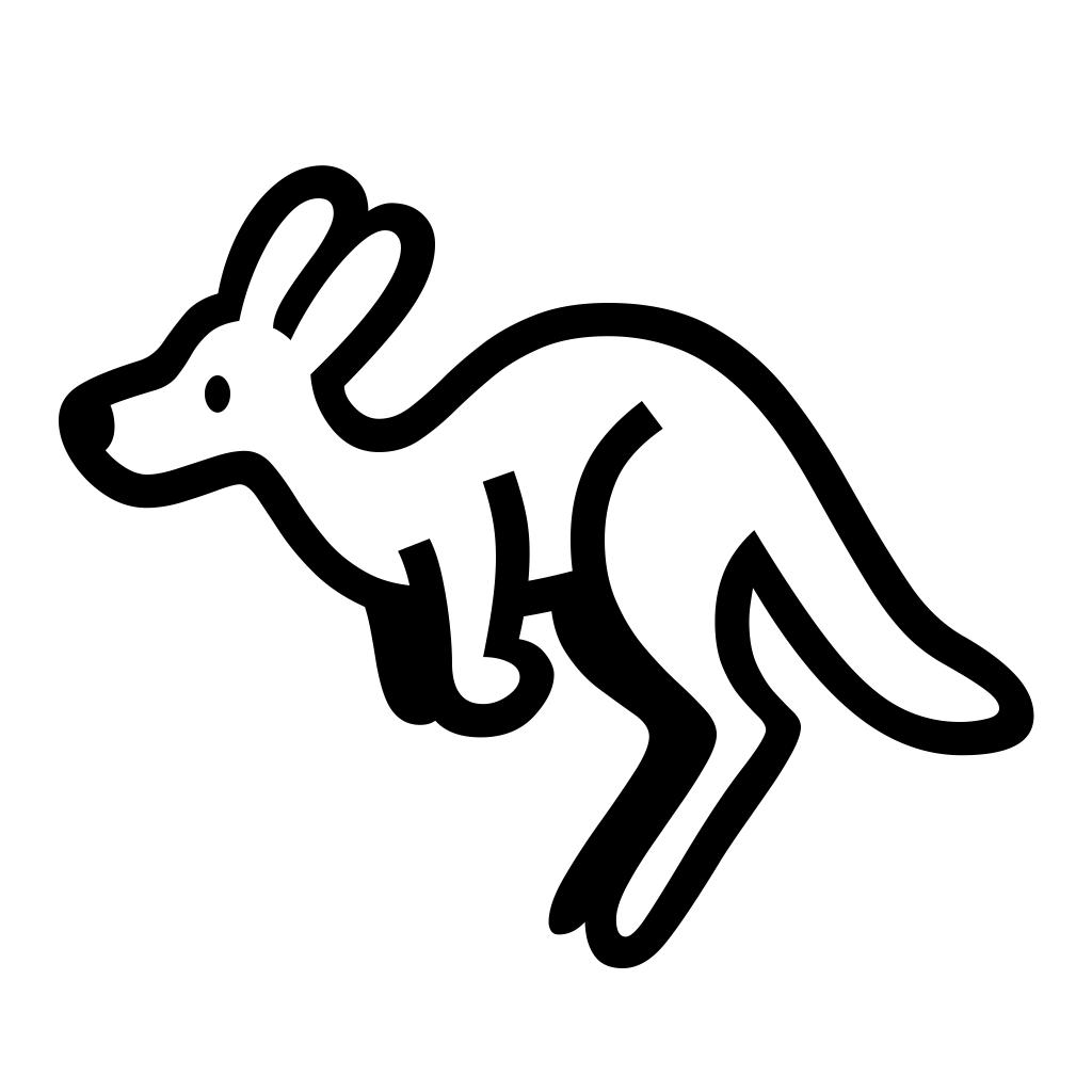 Ð kangaroo emoji