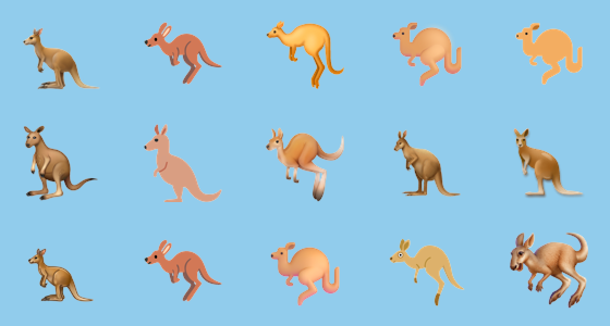 Ð kangaroo emoji