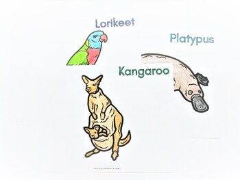 Australian animals coloring pages by more than just reading tpt