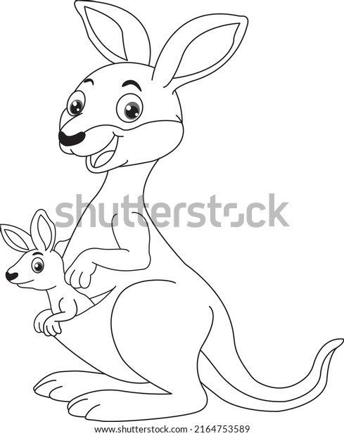 Kangaroo outline photos images and pictures