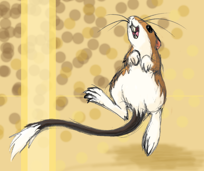 Kangaroo rat by dragonessbahamut on