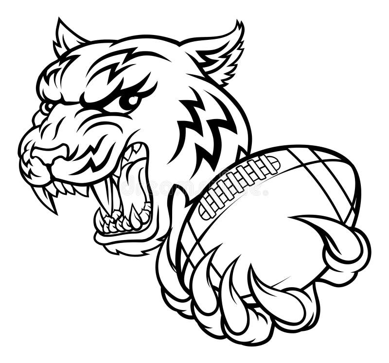 Football panthers stock illustrations â football panthers stock illustrations vectors clipart