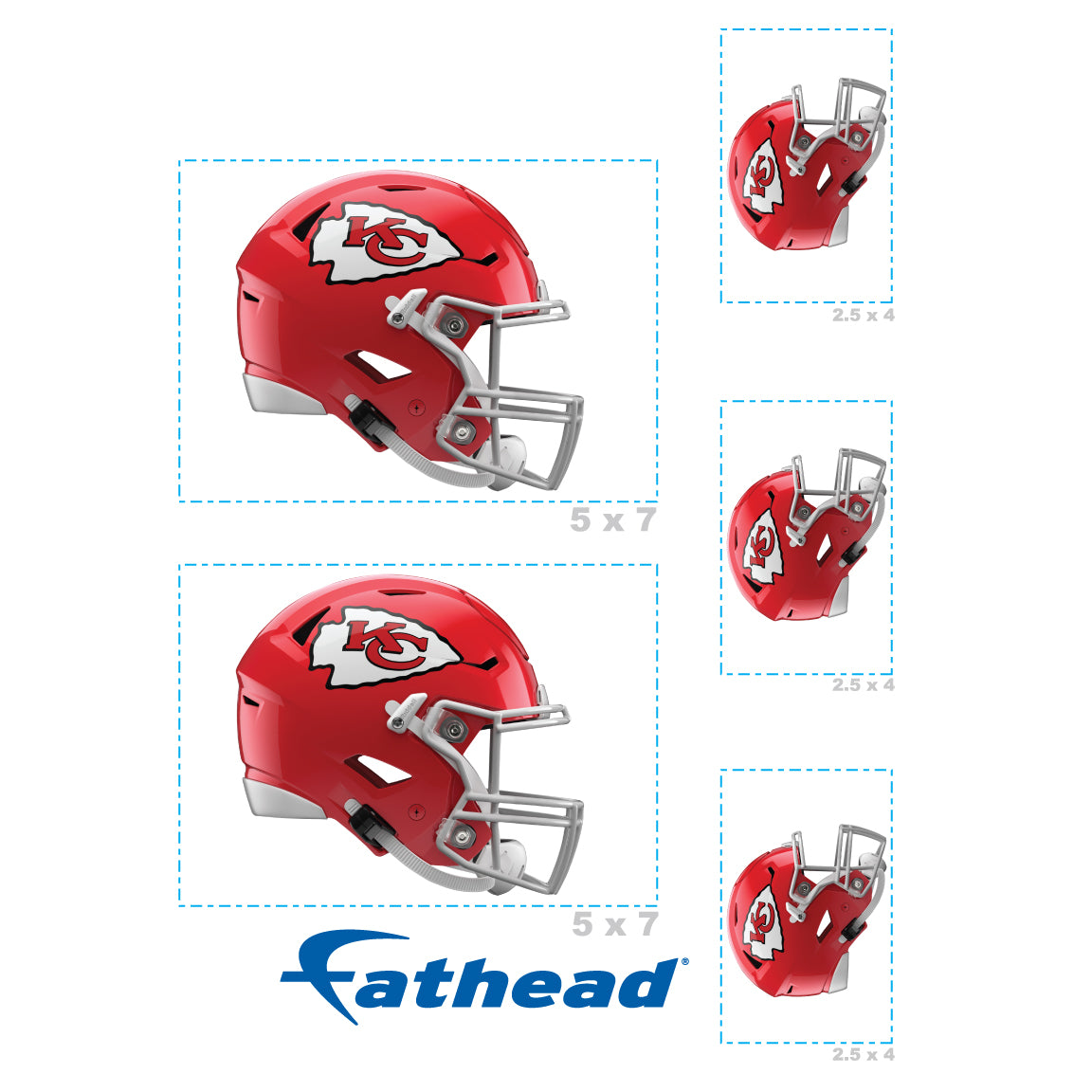 Kansas city chiefs helmet minis