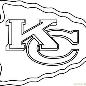 Kansas city chiefs coloring pages printable for free download