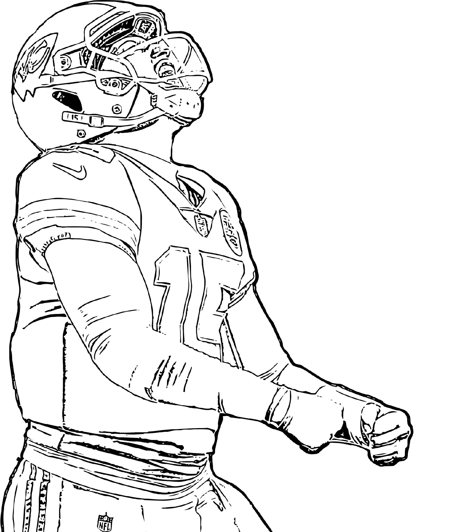 Kansas city chiefs coloring pages