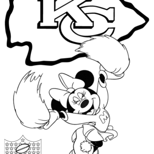 Kansas city chiefs coloring pages printable for free download
