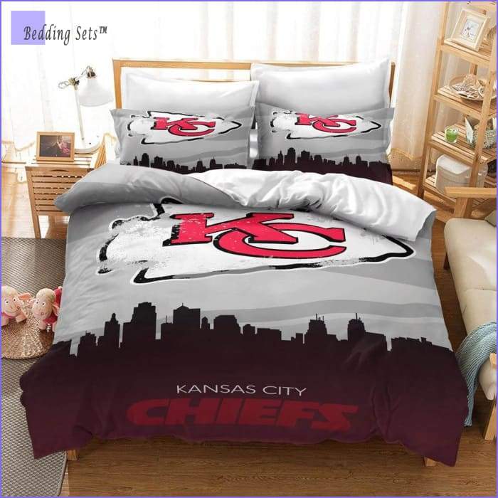 Kansas city chiefs bedding set bedding
