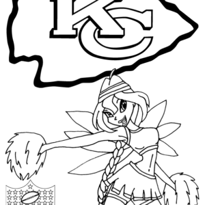 Kansas city chiefs coloring pages printable for free download